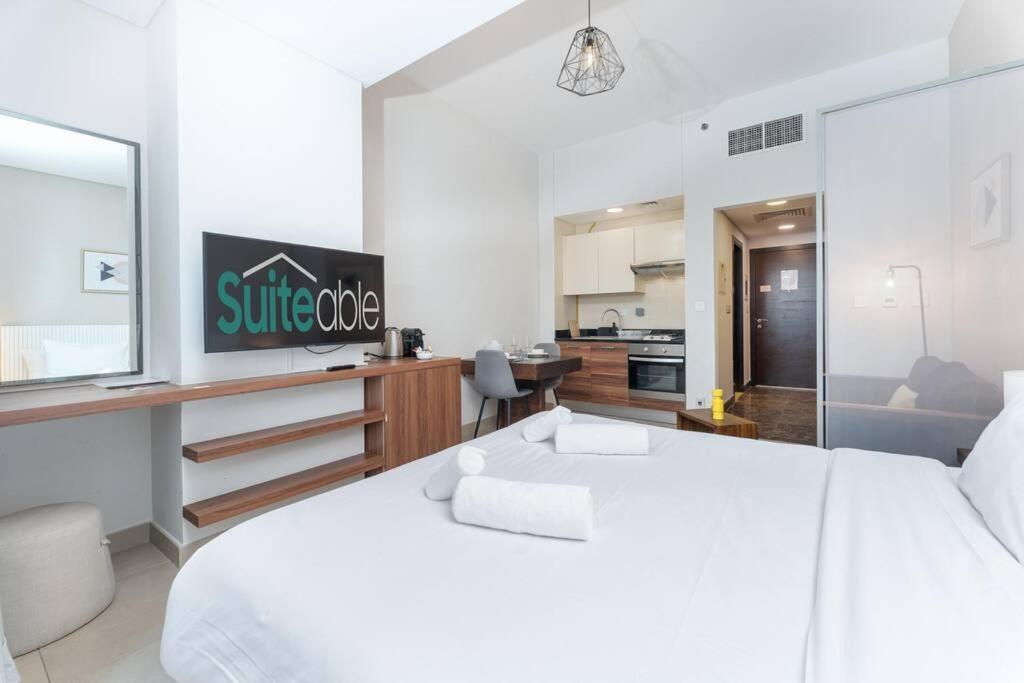 Cozy Studio In Sparkle Tower Jbr By Suiteable Дубай Экстерьер фото