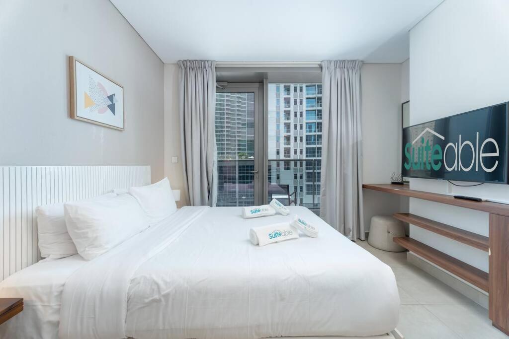 Cozy Studio In Sparkle Tower Jbr By Suiteable Дубай Экстерьер фото