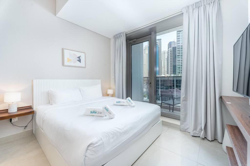 Cozy Studio In Sparkle Tower Jbr By Suiteable Дубай Экстерьер фото